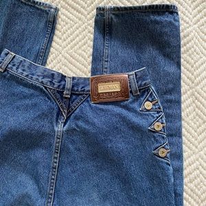 Lawman Western High-Waisted Denim